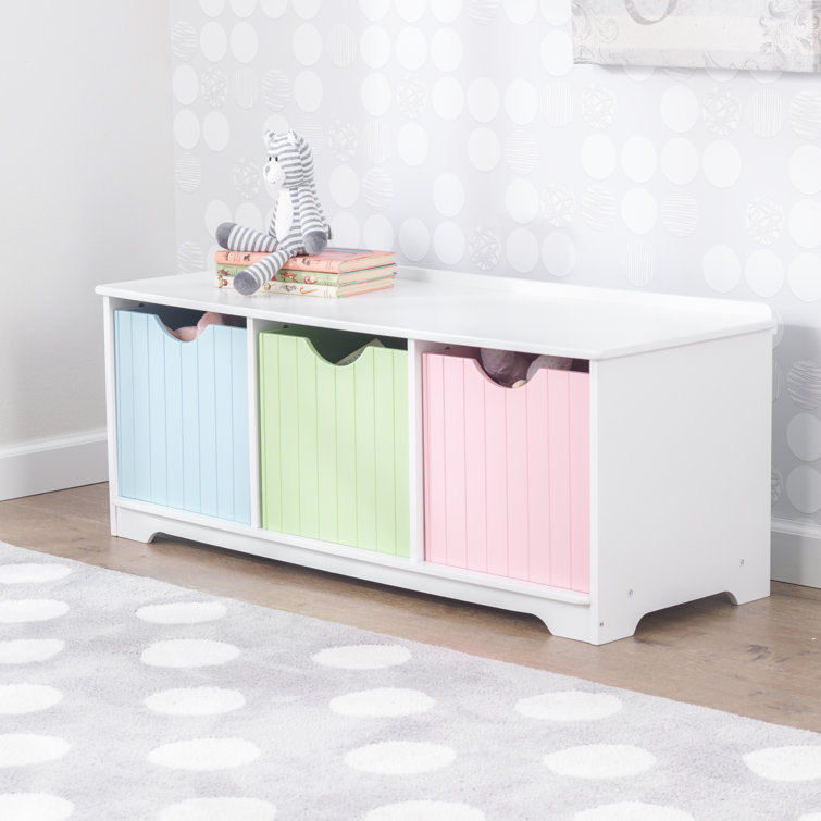KidKraft Nantucket Children's Toy Storage Bench & Reviews Wayfair.co.uk